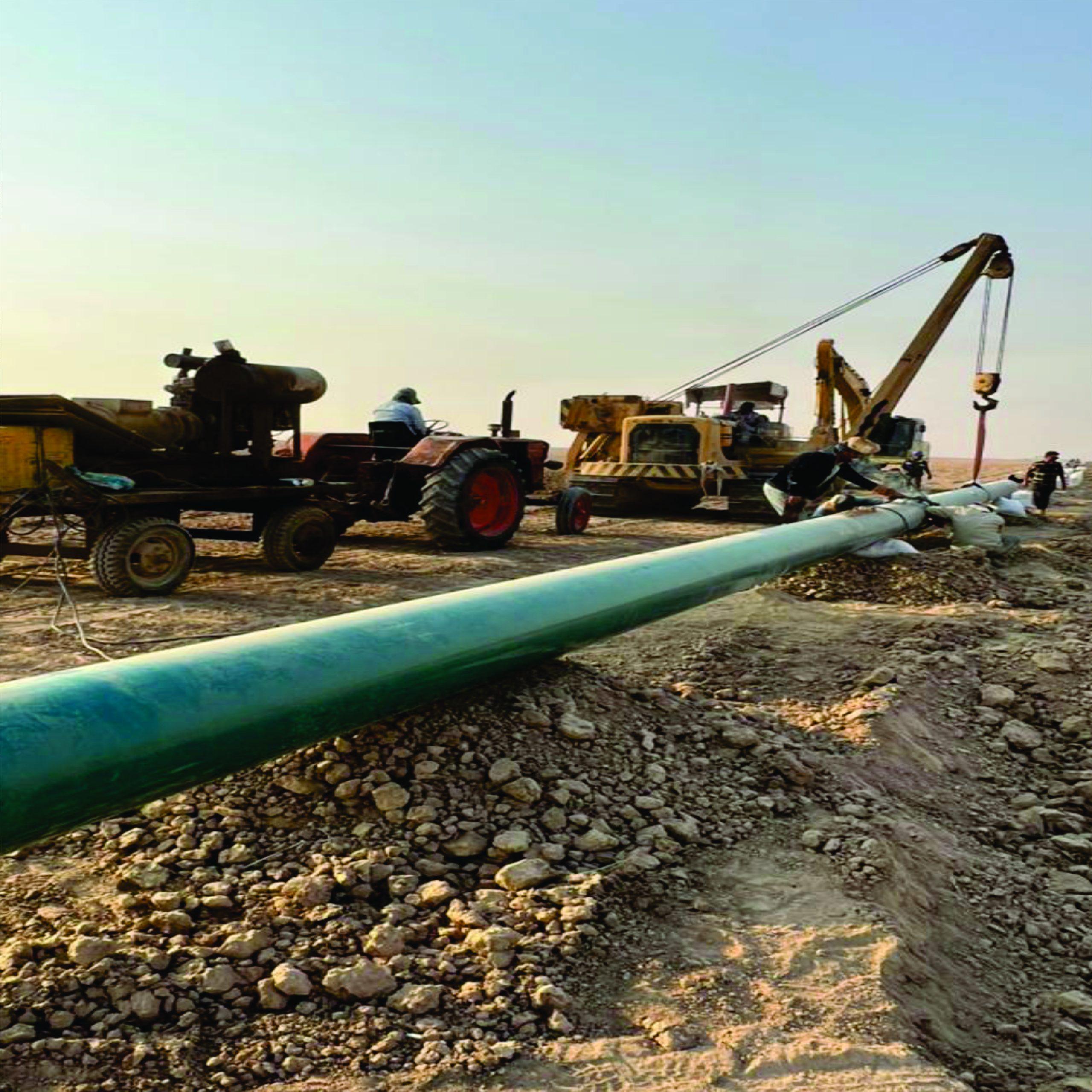 پروژه: اجرای خط لوله صادراتی جدید ۱۶ اینچ  از کلاستر شادگان تا مرکز فرآورش مارون-۳ (CPF) 